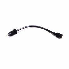 11" Black Pigtail Male/Female End Cord Fits For Plastiflex Vacuum 36106