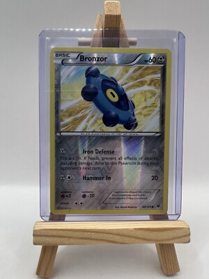 Bronzor 60/124 Fates Collide Reverse Holo Pokemon TCG Karte