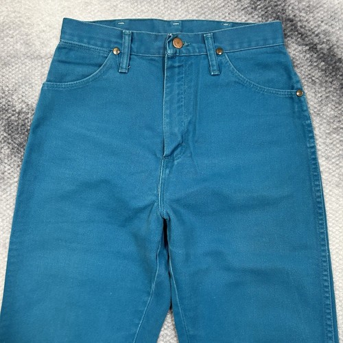 Vintage 100% Cotton Blue Frontier Series High Waisted Jeans W26" - Picture 2 of 11