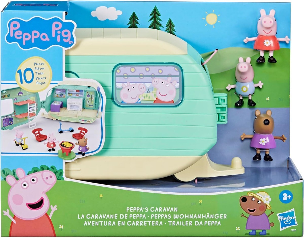 PEPPA PIG Caravan Playset with Figures and Accessories