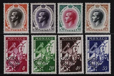 MONACO #462-469 Mint Hinged 8 Values SCV $32.95