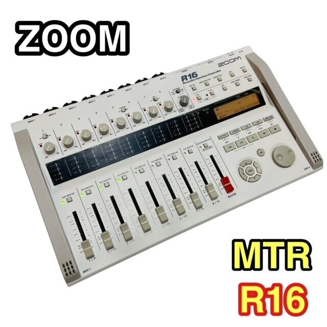 ZOOM R16 multi-track recorder MTR zoom audio interface portable