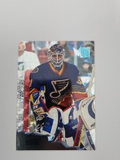 1995-96 Metal Blues Hockey Card #123 Grant Fuhr