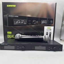 SLXD24D/SM58 Dual-Channel Wireless Handheld Microphone - Factory Sealed