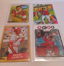 2025 TOPPS SHOEBOX TREASURES CINCINNATI REDS COMPLETE BASE TEAM SET 4 CARDS