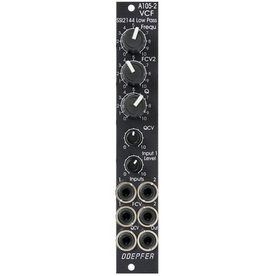 Doepfer A-105-2V 24dB SSI Low Pass Filter Vintage Edition - Filter Modular