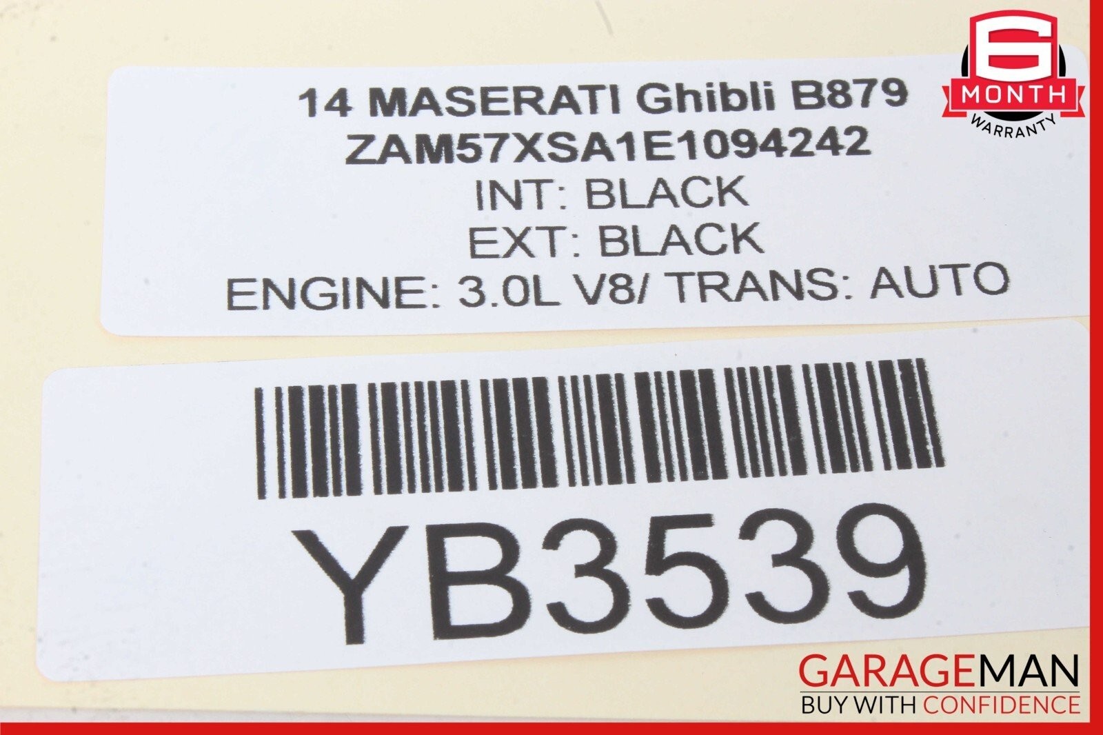 Maserati Ghibli 2014-2017 Front Right Door lock actuators Set