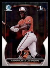 2023 Bowman Chrome Prospects #BCP207 Anderson De Los Santos