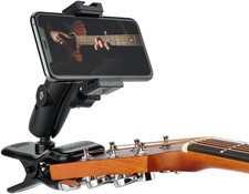 Guitar Phone Holder Mount, Action Camera Mount for Guitar