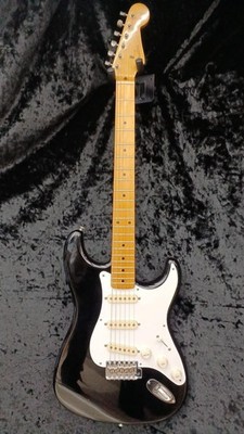 Fender Japan Stratocaster ST57-55 Black Electric Guitar Made in Japan