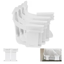 Sheet Holders - Bed Sheet Holders for Corners and Bedside,Lock Sheet Holders,...