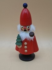 Christian Ulbricht Räuchermann Weihnachtsmann Baum Rot 11cm unberaucht B11