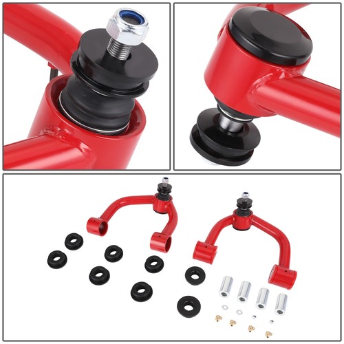 For 2000-2007 Toyota Tundra Sequoia OE Style Red Front Upper Control Arms Kits - Picture 5 of 5