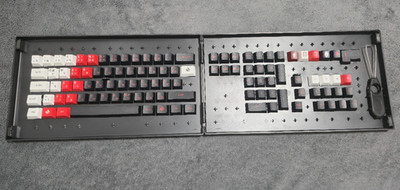 TRAITORS KABUKI PBT Keycap-Set für Tastatur Schwarz/Weiß/Rot