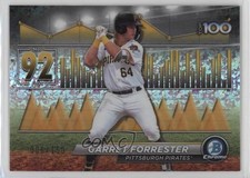 2024 Bowman Scouts Top 100 Mini-Diamond Refractor 6/150 Garret Forrester 0md