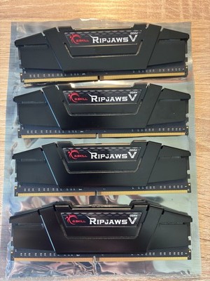 G.Skill Ripjaws DDR4 Ram 64GB (4x16GB) / 3200mhz- 16-18-18-38