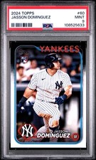 2024 TOPPS #60 JASSON DOMINGUEZ PSA 9