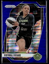 2024 Panini Prizm WNBA #69 Victoria Vivians Blue Pulsar Prizms #/199