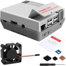 "Geeekpi Case for Raspberry Pi 3B , Pi Case with Fan, Retro Gaming Nes3Pi Case w