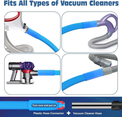 #ad Dryer Vent Cleaner Kit Vacuum Hose Attachment Brush Lint Remover Power Washer US $15.89