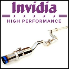 Invidia N1 Titanium Tip Cat-back Exhaust System Fits 12-15 Honda Civic Si Coupe Invidia N1 Titanium Tip Cat-back Exhaust System Fits 12-15 Honda Civic Si Coupe