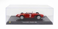 Statisches Modellauto Ferrari F1 156 1961 Phil Hill Mit Vitrine Massstab 1:24