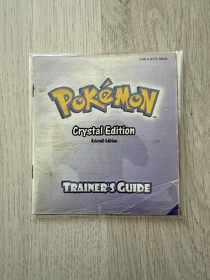 Pokémon Kristall Edition   Trainer s Guide / Anleitung (Game Boy Color)