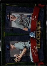 2022 Bowman Draft #BJ-9 Jace Jung / Troy Melton Blackjack