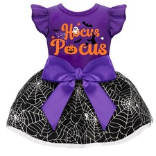 Dog Halloween Costumes Ruffle Dress Pet Small, Medium, Large