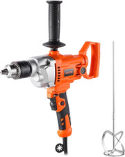 Drill Mixer, 5/8 Inch Corded Electric Drill Mixer Set, 0-850RPM 5.8A Mixing Dril