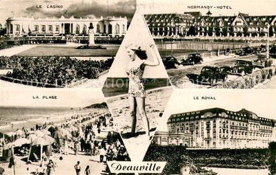 Deauville-sur-Mer Le Casino Normandy Hotel La Plage Le Royal