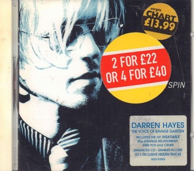 Darren Hayes(CD Album)Spin-5099750531921-VG