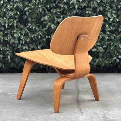1951 Eames LCW Lounge Chair in Calico Ash