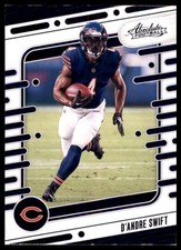 DAndre Swift 2024 Panini Absolute Retail #17 Chicago Bears