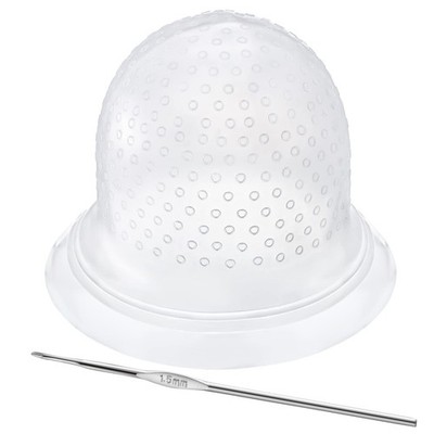 FRIUSATE Hair Coloring Highlighting Cap, 2 Pieces Silicone Highlight Cap... 