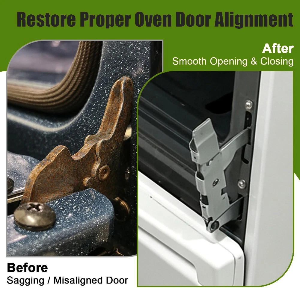 US 318348800 Right Oven Door Hinge Replacement For Frigidaire Electrolux Kenmore image 4