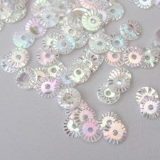Sequins Crystal Iris 6mm Sunburst/Sunflower/Starburst 750/ 7.5k 25 Off pcs