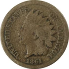 New Listing1861 Indian Head Cent G Good Details Penny 1c Coin SKU:CP1177