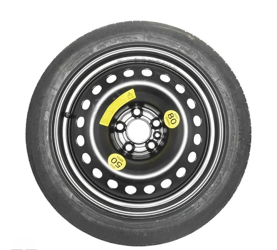 RUOTINO DI SCORTA 16 5X112 57,1 GOLF 6/7/8 NO HYBRID SOLO RUOTINO(GOMMA DEMO) - Bild 2 von 4