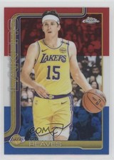 2025-26 Topps Chrome Red White & Blue Refractor Austin Reaves #126 0t5y