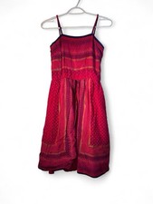 Vintage La Mendola Italian Designer Strappy Dress Women's Small
