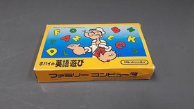 NINTENDO Famicom Soft English Play of Popeye HVC-EN Used