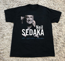 Neil Sedaka - The Definitive Black Cotton Shirt Full size S-5XL HB255