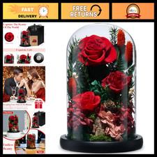Forever Preserved Roses - Unique Birthday Gifts for Women, Lasting Floral Decor
