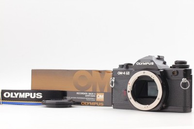 All Works [Exc+5 w/Strap] Olympus OM4 Ti Titanium Black Film Camera From JAPAN