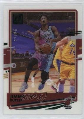 2020-21 Panini Clearly Donruss Green 22/25 Jimmy Butler #2 0q21
