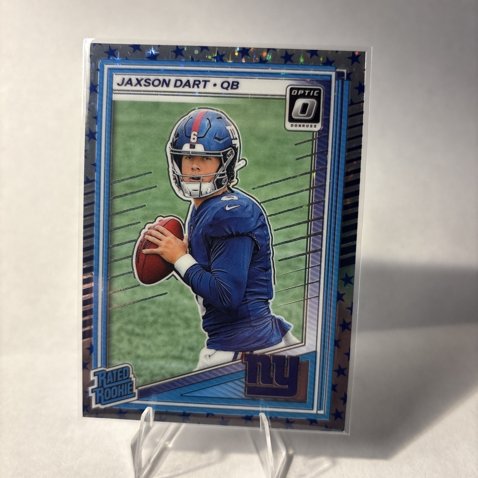 2025 Panini Donruss Optic - Rated Rookie Jaxson Dart #273 Stars Prizm (RC)