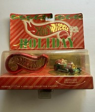 Hot Wheels Holiday 1996 1:64 Diecast Car Special Edition Gold Green Red