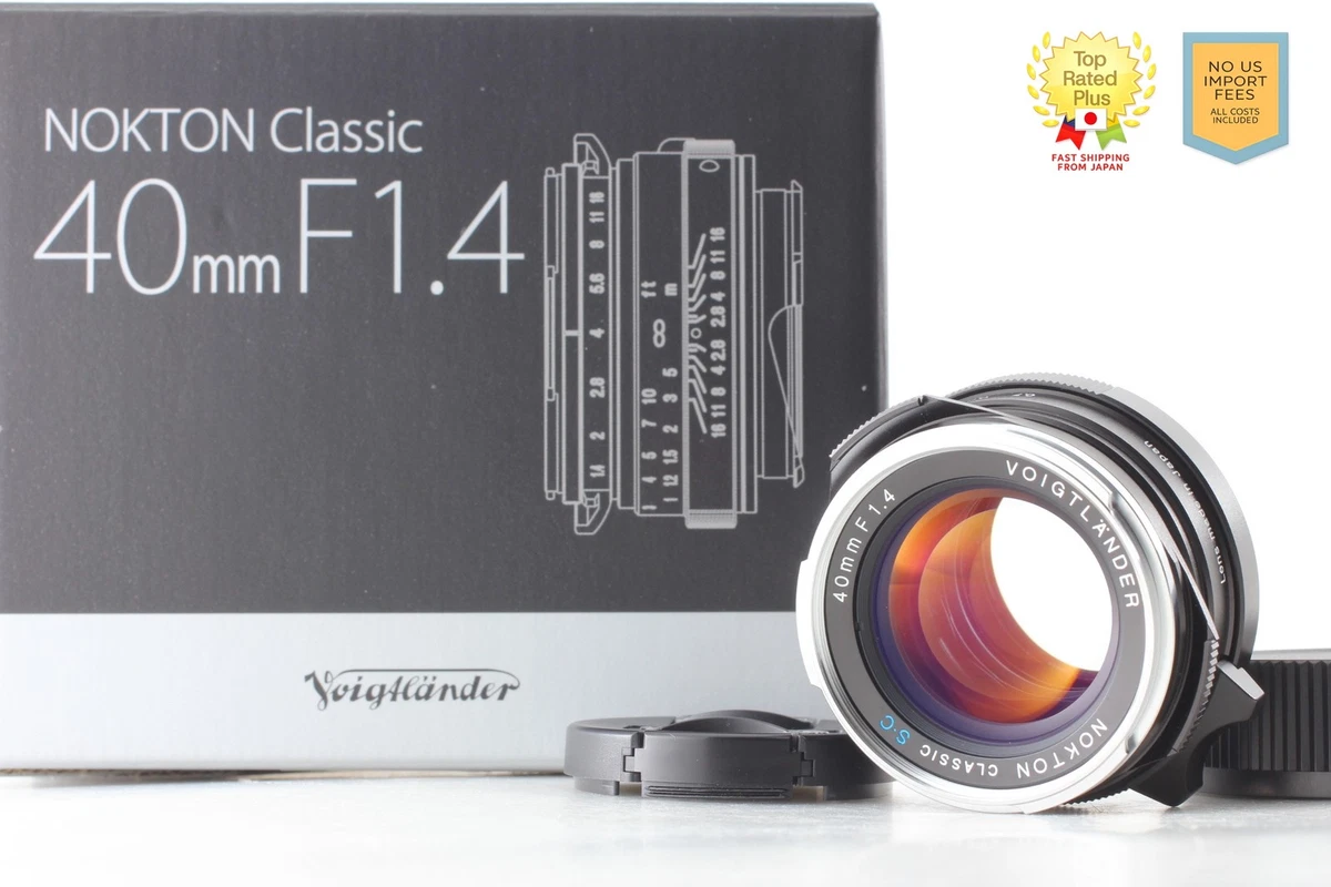 Voigtländer f/1.4 Lenses 40mm Focal for sale | eBay