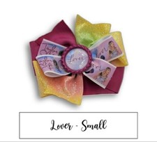Taylor Swift HairBow LOVER Album Small 5" Hair Bow Handmade USA Bowin Crazy NEW
